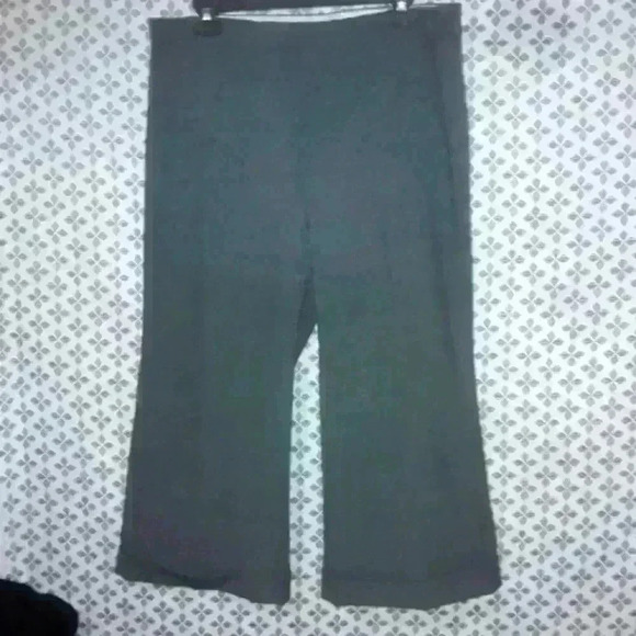 Gap women's super wide leg capri pants poly wool blend size 12 - Picture 1 of 7